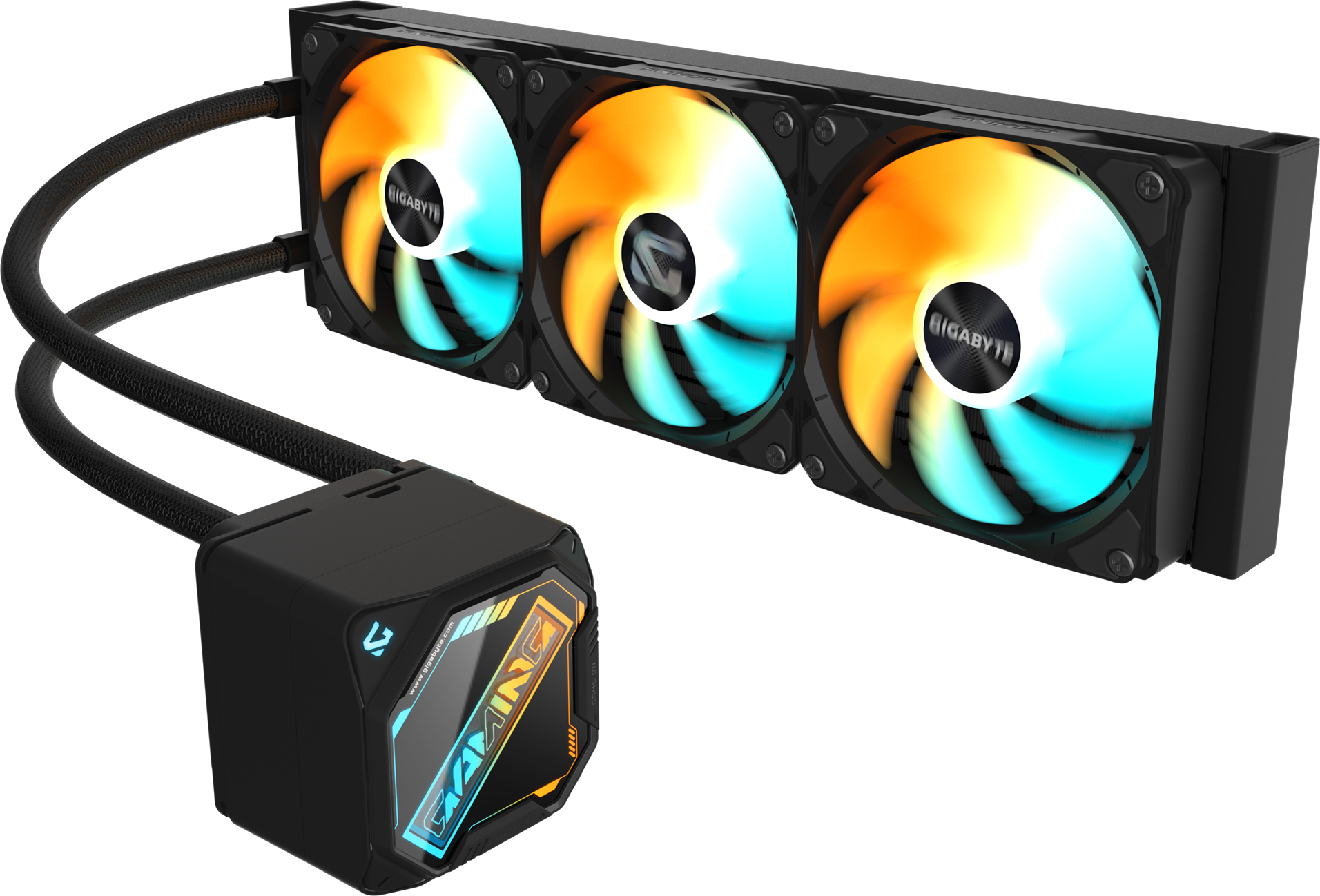 Gigabyte GAMING 360 All-in-One 360mm Liquid CPU Cooler in Black